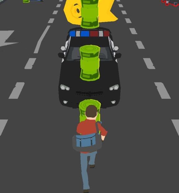 android running game (heist escape)