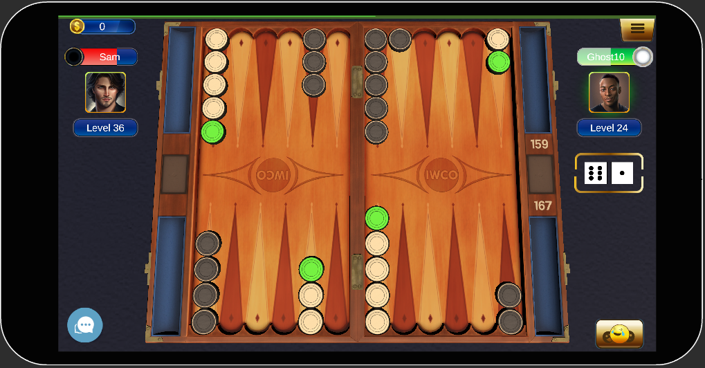 Backgammon IWCO